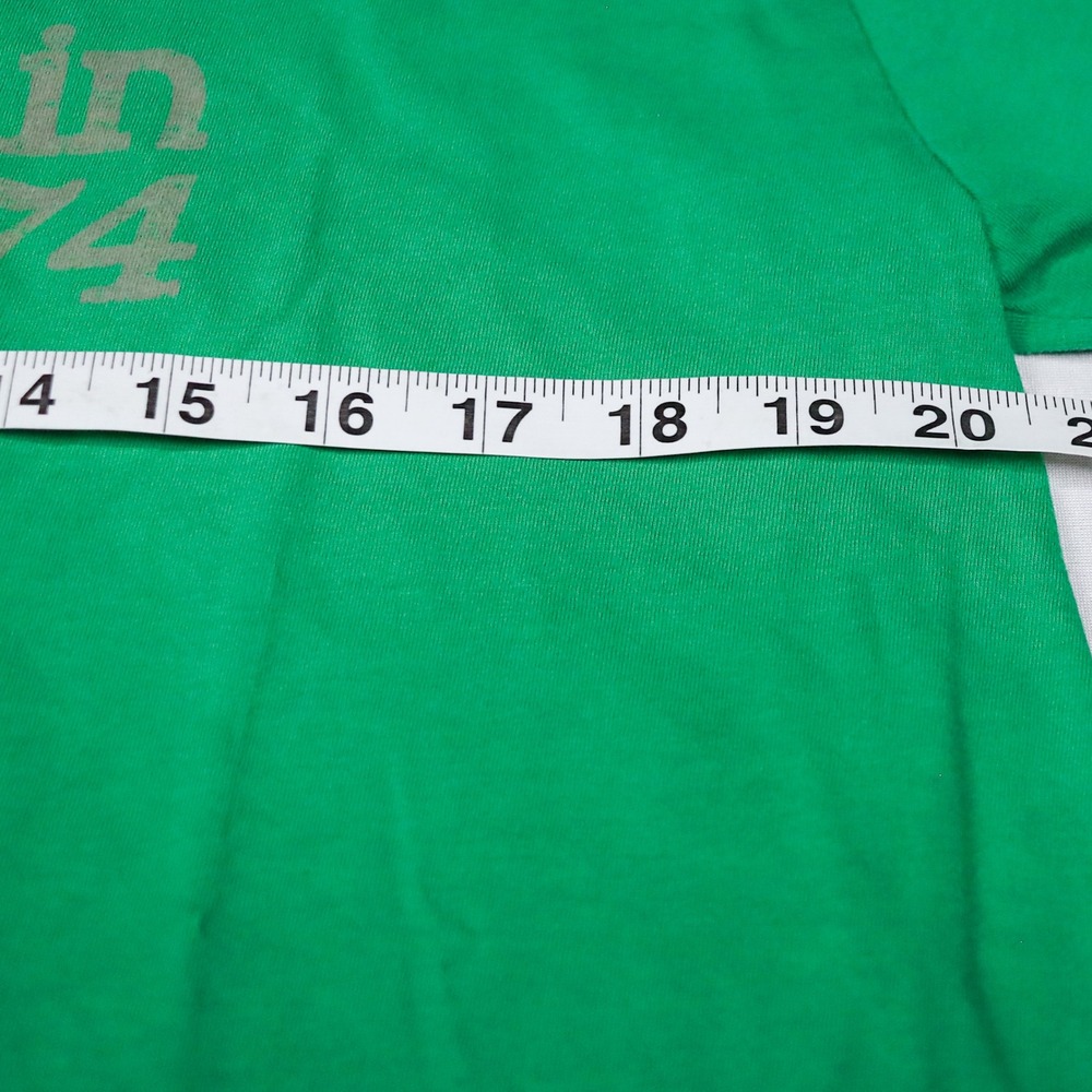 Marmot Mountain 1974 T-Shirt Mens Large Green Graphic Organic Cotton Tee L - Picture 6 of 7